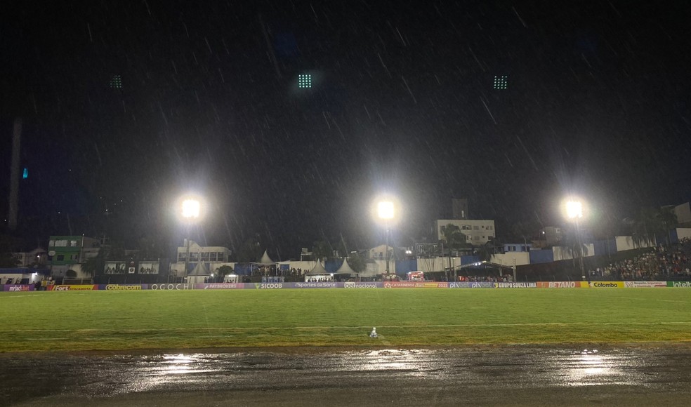 Estádio das Nações recebe Camboriú x Concórdia — Foto: Gustavo Mejía/JEC
