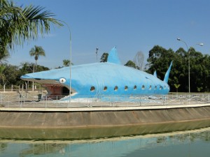 O Parque do Tubarão tem várias opções de lazer. (Foto: Divulgação/Prefeitura Buri)