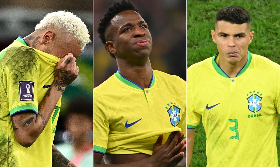 Neymar, Vini Junior e Thiago Silva: uma incógnita, um líder em potencial e uma despedida da seleção