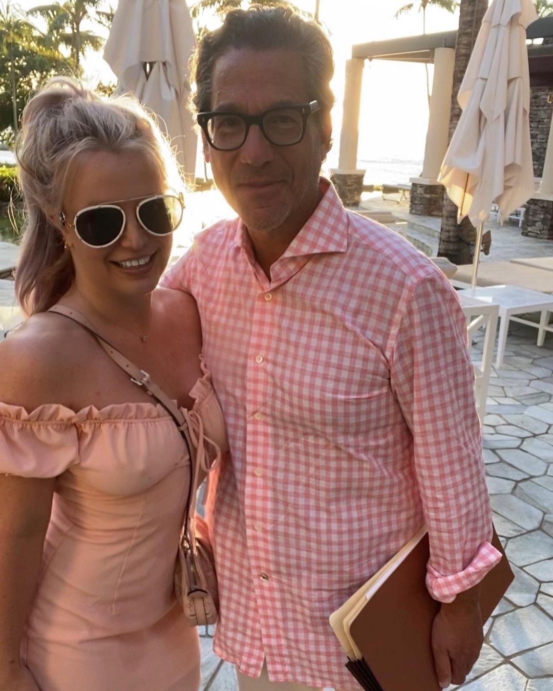 Britney Spears e Mathew Rosengart (Foto: Reprodução/Instagram)