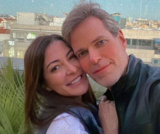 Ana Paula Padrão e o marido, Gustavo Diament (Foto: Reprodução/Instagram)