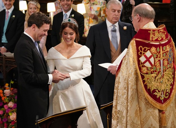 Princesa Eugenie e Jack Brooksbank se casam em Windsor (Foto: Getty Images)