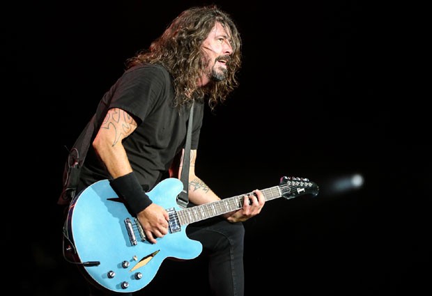 Dave Grohl, do Foo Fighters (Foto: Brazil News / Roberto Filho)