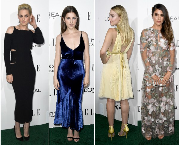 Kristen Stewart, Anna Kendrick, Dakota Fanning e Nikki Reed durante evento em Hollywood (Foto: Getty Images)