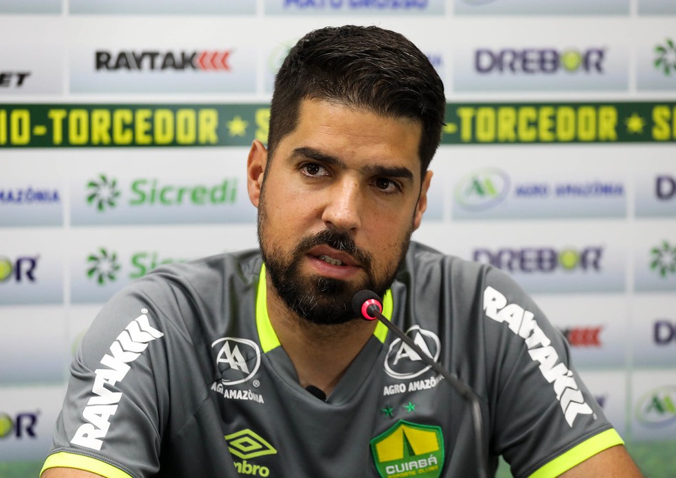 Ant&Atilde;&sup3;nio Oliveira projeta reencontro com o Athletico e lamenta desfalques no  Cuiab&Atilde;&iexcl; | cuiab&Atilde;&iexcl; | ge
