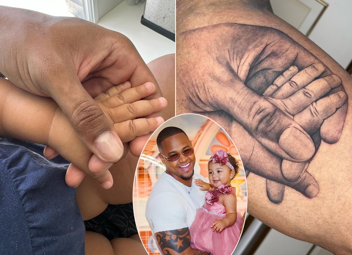 Leo Santana faz tattoo em homenagem à filha (Foto: Reprodução Instagram)
