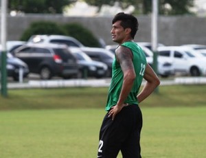 Escudero retornou aos treinos do Coritiba (Foto: Divulgação / Site oficial do Coritiba)
