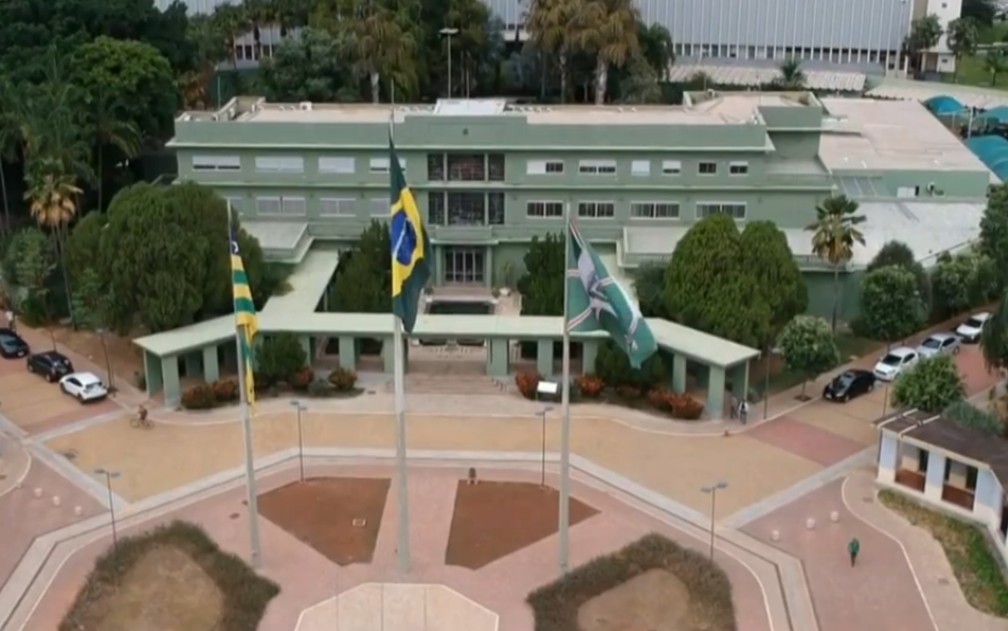 Palácio das Esmeraldas, sede do governo estadual — Foto: Reprodução/TV Anhanguera