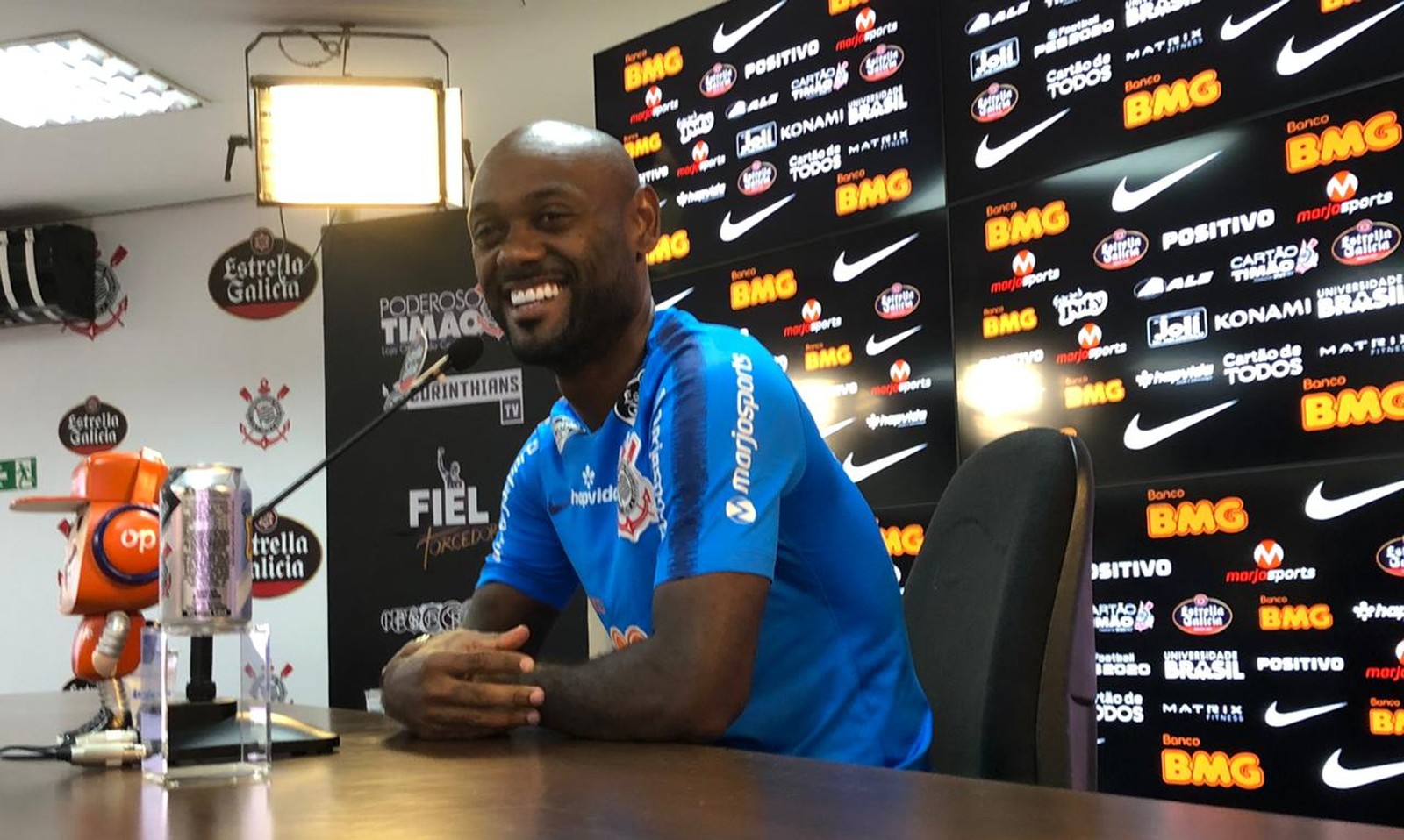 Vagner love se diz ansioso para final da Libertadores mas nega torcida 
