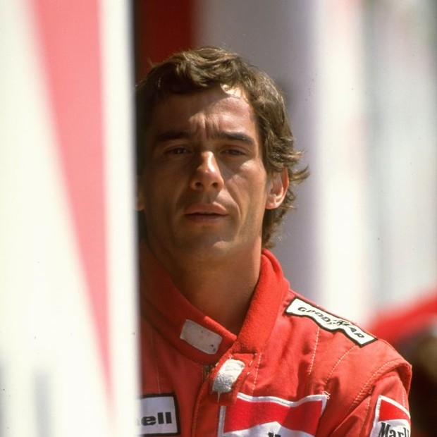 1990:  Portrait of McLaren Honda driver Ayrton Senna of Brazil during Formula One testing at the Imola circuit in San Marino. \ Mandatory Credit: Pascal  Rondeau/Allsport (Foto: Getty Images)