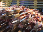 Polícia apreende 300 kg de carne transportados irregularmente no RS