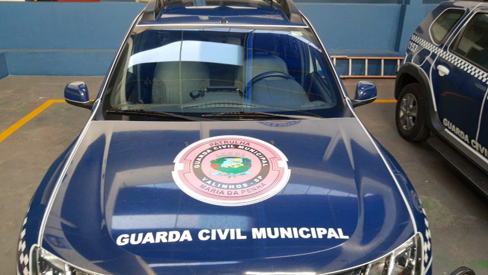 Viatura da Patrulha Maria da Penha da Guarda Municipal de Valinhos &mdash; Foto: Prefeitura de Valinhos