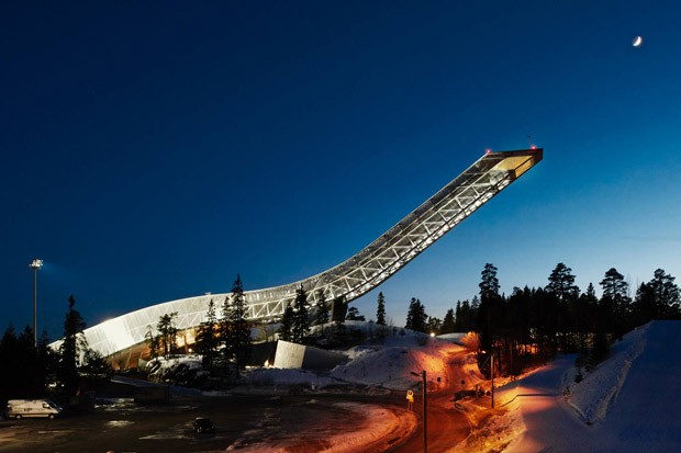 Holmenkollen, a pista de esqui que virou hotel (Foto: Divulgação)