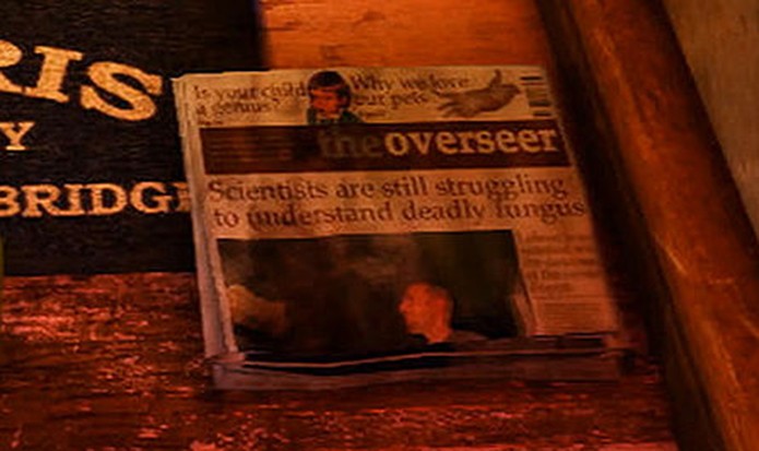 Jornal prevê acontecimentos de The Last of Us (Foto: Reprodução/UnchartedWikia)