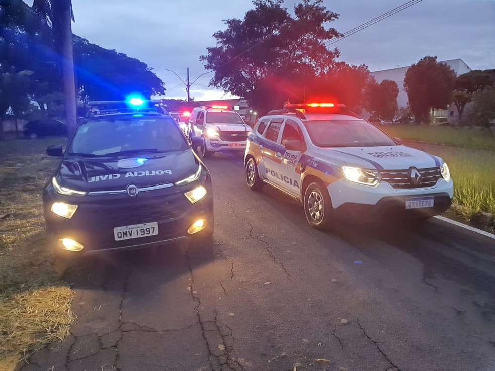 Operação 'Colônia' cumpre mandados contra organização criminosa de Patos de Minas  — Foto: Polícia Civil/Divulgação