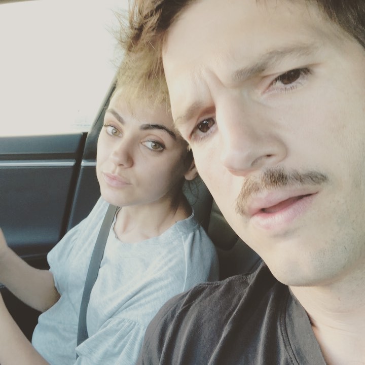 Mila Kunis e Ashton Kutcher (Foto: Reprodução/Instagram)