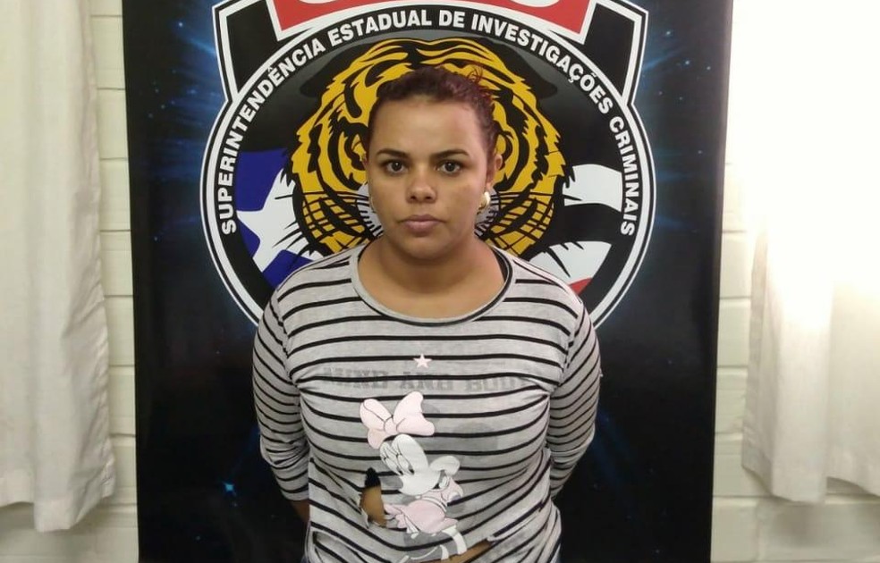 Maria Aparecida Cardoso foi presa no bairro Olho dÂ´Ã¡gua por falso sequestro â€” Foto: ReproduÃ§Ã£o/TV Mirante