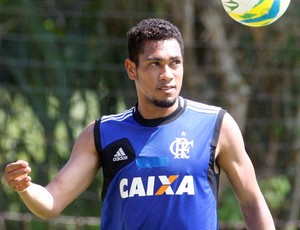 Hernane treino do Flamengo (Foto: Marcos Tristão / Agência O Globo) Hernane treino do Flamengo (Foto: Marcos Tristão / Agência O Globo)