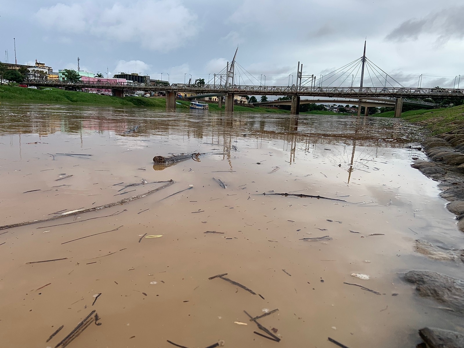 Em cinco dias, chove quase metade do esperado para todo o mês de fevereiro em Rio Branco