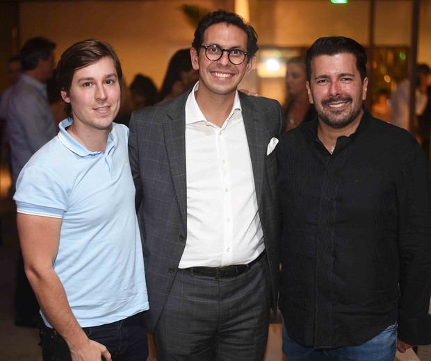 Gabriel Monteiro de Castro, Netto Moreira e Andre Ramos (Foto: Ari Kaye/Divulgação)