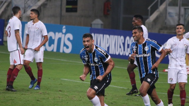Grêmio x Fluminense gol Diego Souza Brasileirão
