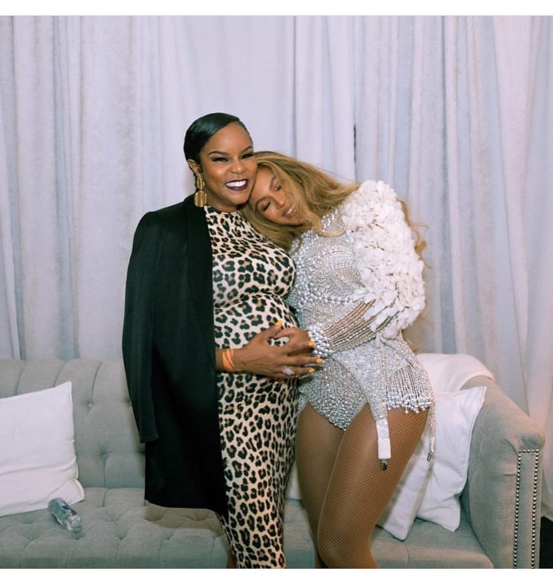 LaToya e Beyoncé (Foto: Reprodução/Instagram)