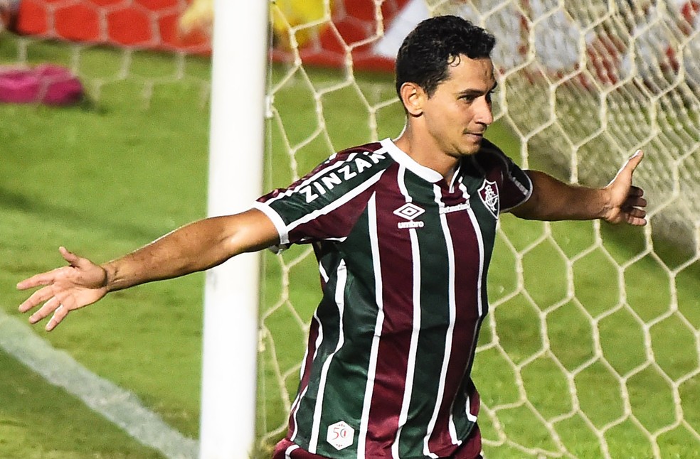 Ganso soma dois gols em cinco jogos como "falso 9" � Foto: Andr� Dur�o