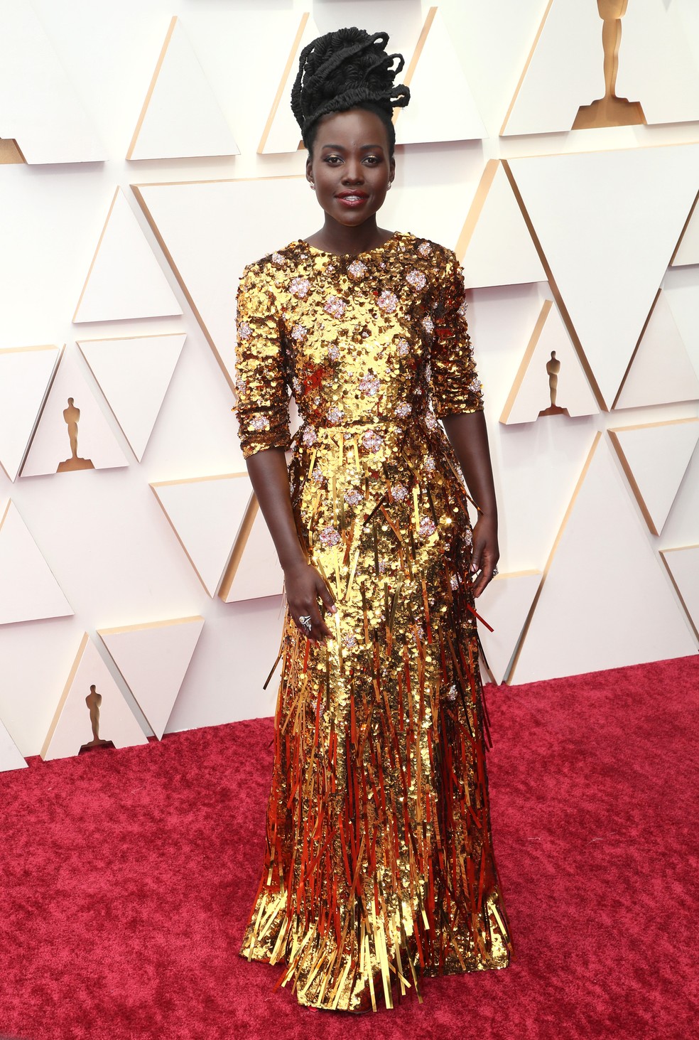Oscar 2022: Lupita Nyong'o&nbsp;  — Foto: David Livingston/Getty Images