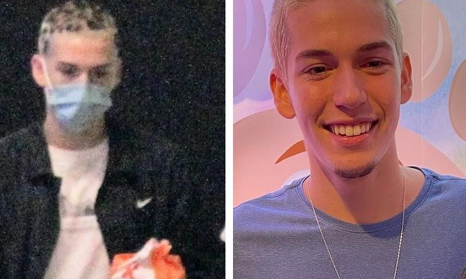 Antes e depois: Pietro, filho de Giovanna Antonelli e Murilo Benício (Foto: Daniel Delmiro/AgNews e Reprodução/Instagram)