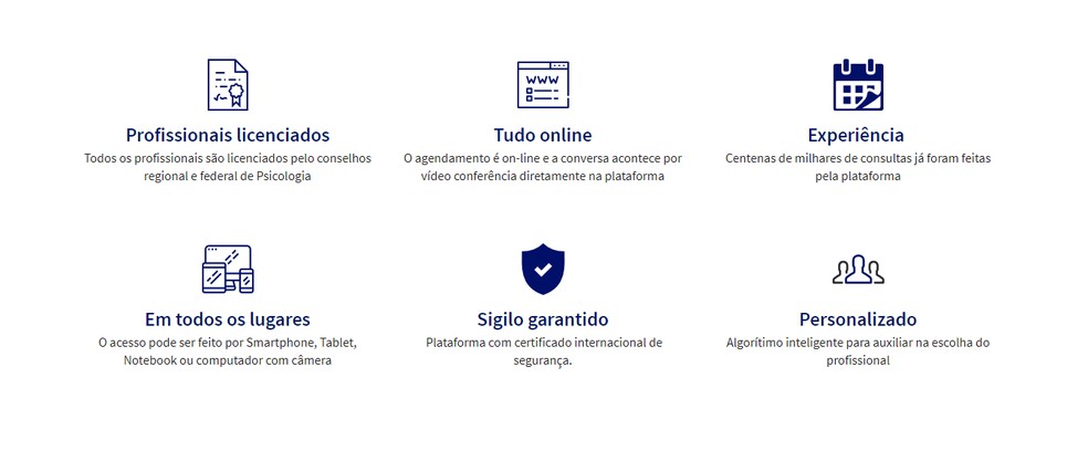 O portal Psicologia Viva oferece consultas gratuitas e com segurança — Foto: Reprodução/Guilherme Ramos