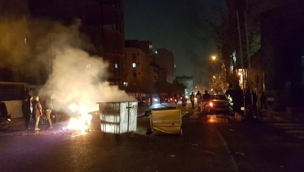 Número de protestos no Irã aumentou nos últimos anos (Foto: Reuters via BBC)