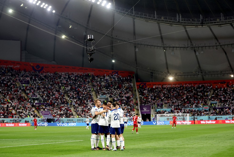 Inglaterra goleia o Irã na estreia da Copa do Mundo do Catar — Foto: Carl Recine/Reuters
