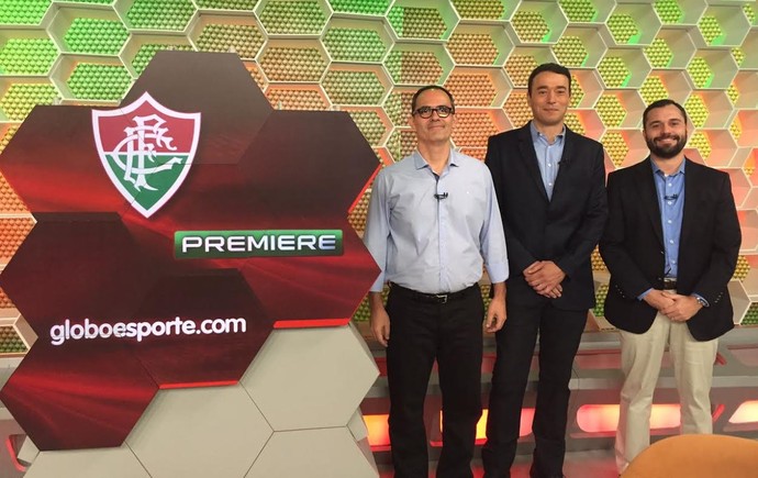 Debate candidatos à presidência do Fluminense (Foto: GloboEsporte.com)