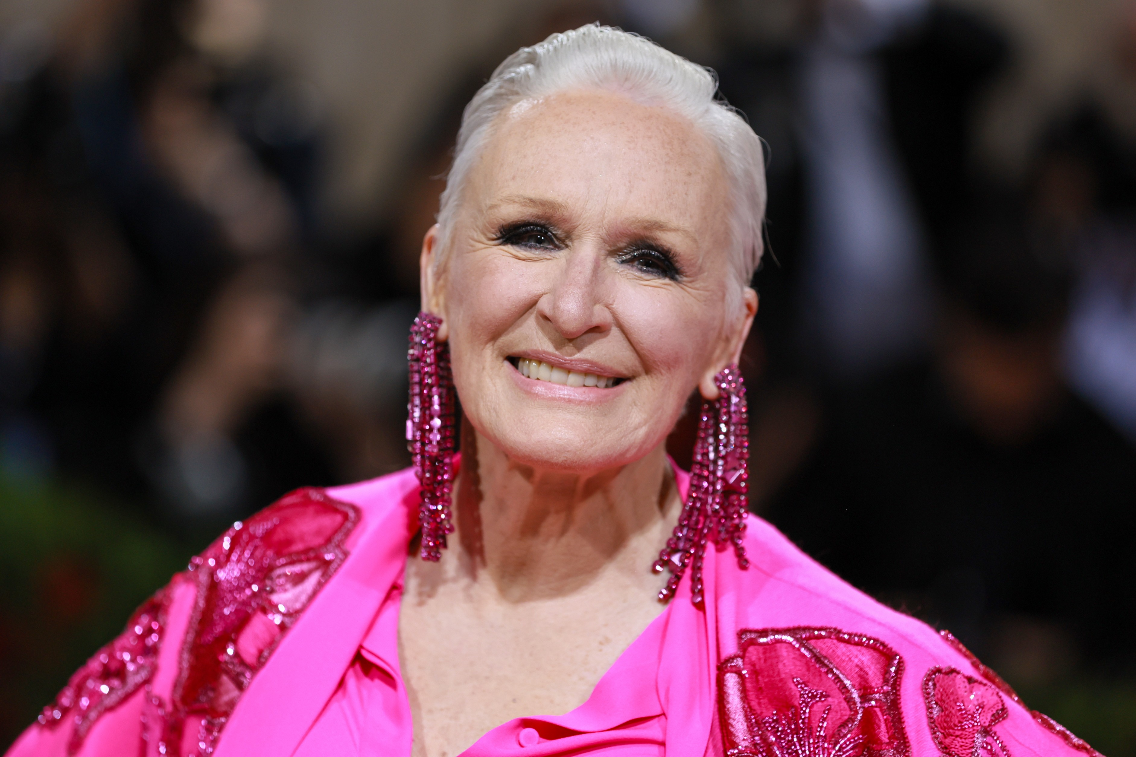 NEW YORK, NEW YORK - MAY 02: Glenn Close attends The 2022 Met Gala Celebrating "In America: An Anthology of Fashion" at The Metropolitan Museum of Art on May 02, 2022 in New York City. (Photo by Theo Wargo/WireImage) (Foto: WireImage)