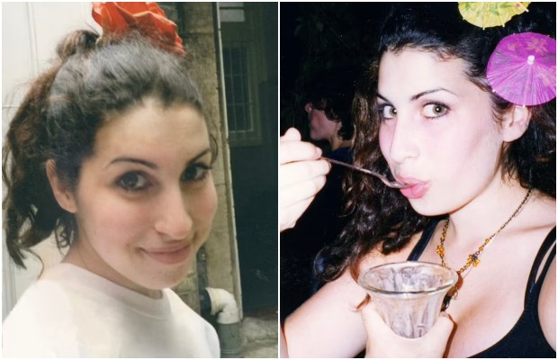Amy Winehouse quando era adolescente (Foto: Reprodução BBC)