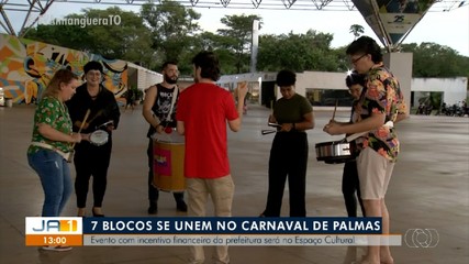 Blocos se unem para o Carnaval em Palmas