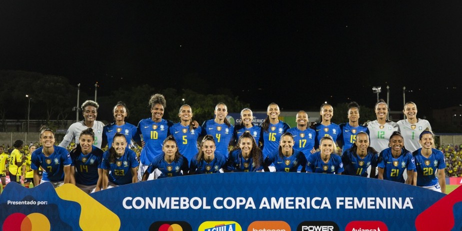 A seleção brasileira feminina conquistou o oitavo título da Copa América