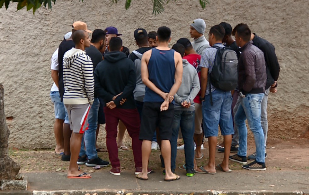Jogadores se reuniram para discutir próximos passos (Foto: Carlos Velardi / EPTV)