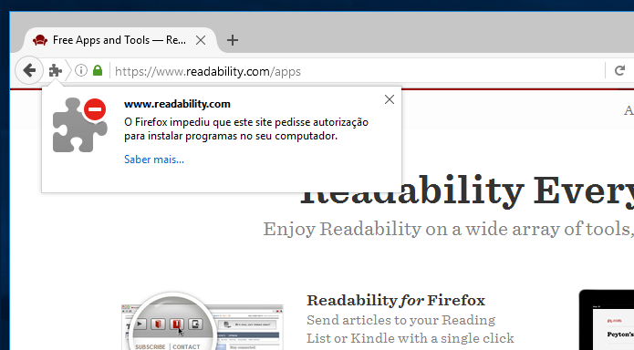 Descubra como baixar e instalar um plugin não verificado no Firefox (Foto: Reprodução/Edivaldo Brito)