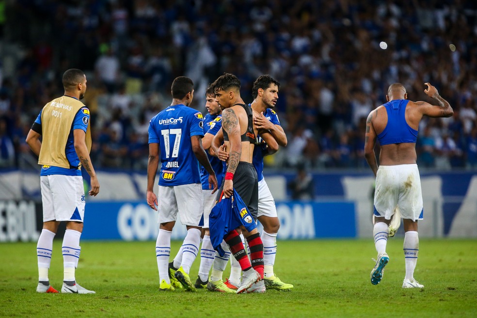 Lucas Paquet&aacute; teve atua&ccedil;&atilde;o muito discreta na elimina&ccedil;&atilde;o do Flamengo (Foto: Cristiane Mattos/BP Filmes)