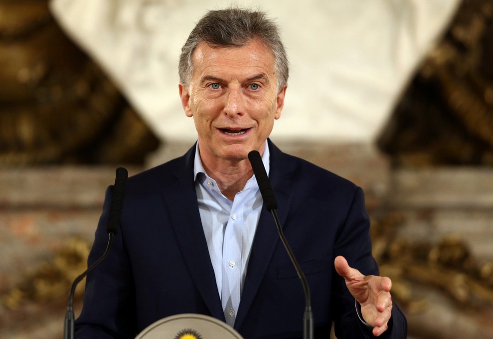 O presidente da Argentina, Mauricio Macri  (Foto: Marcos Brindicci / Reuters)