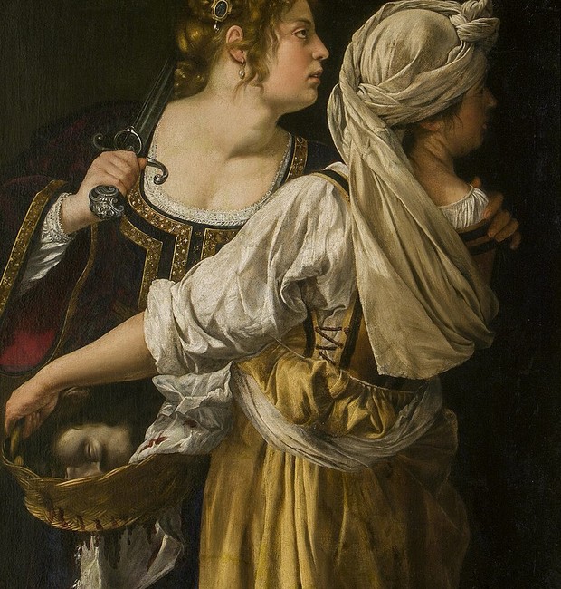 “Giuditta con la sua Ancella” (1618-19). Artemisia Gentileschi  (Foto: Reprodução/comunidadeculturaearte)