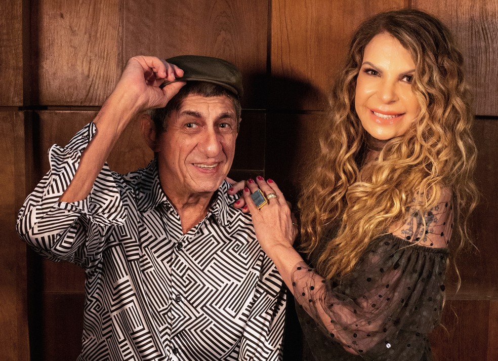 Fagner e Elba Ramalho cantam músicas menos batidas do repertório de Luiz Gonzaga nos anos 1980 — Foto: Marcos Hermes / Divulgação