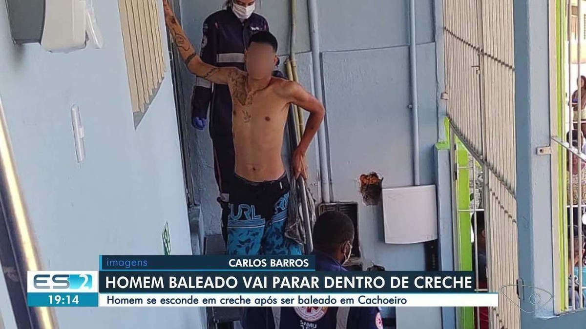 Homem Baleado Invade Creche Para Fugir De Traficantes No Es Esp Rito Santo G