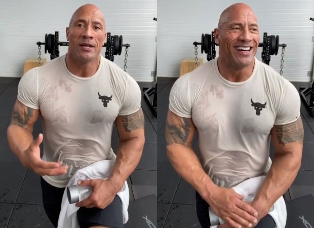 O The Rock Mente a sua altura