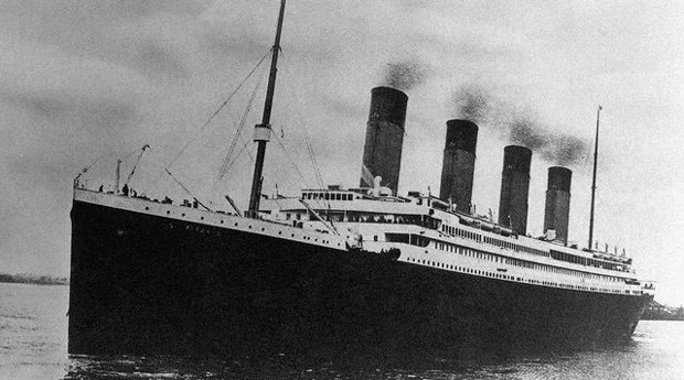 O Titanic original, que naufragou em 1912 (Foto: Wiki Commons)
