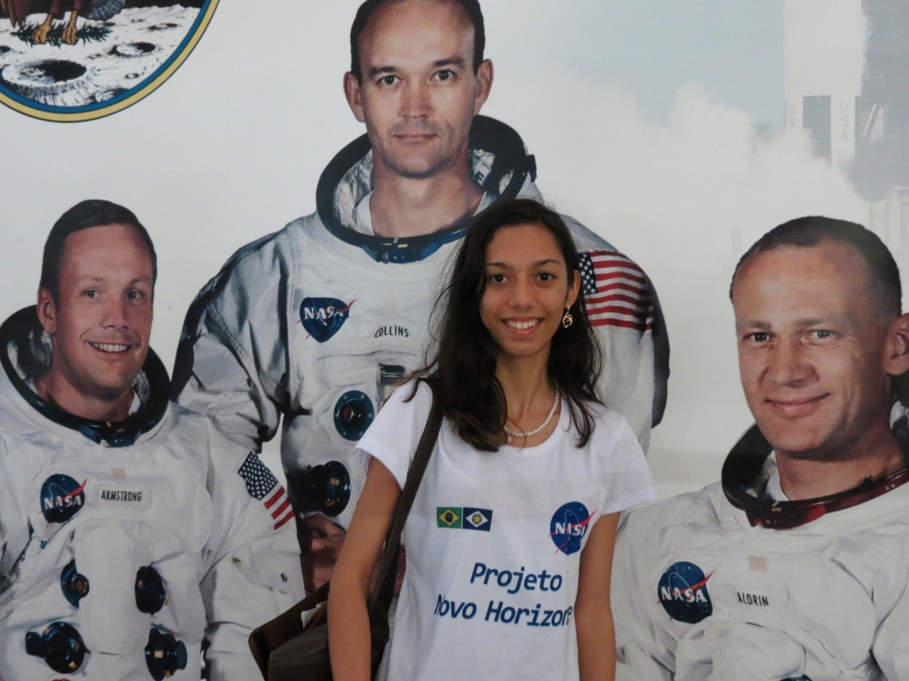 Maria Gisllanny Bezerra Silva se inspira em astronautas da NASA (Foto: Arquivo Pessoal)