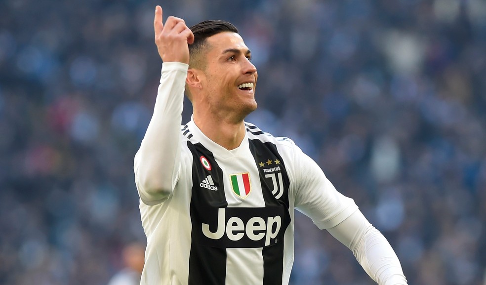 Efeito CR7: Juve ultrapassa Liverpool e PSG nas redes sociais após chegada do craque — Foto: REUTERS/Massimo Pinca