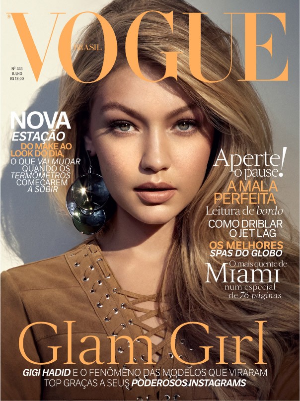 Gigi Hadid (Foto: Vogue Brasil)