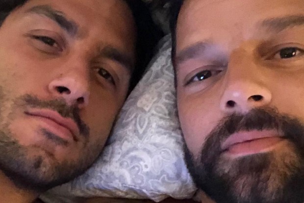  Jwan Yosef e Ricky Martin (Foto: Reprodução/Instagram)